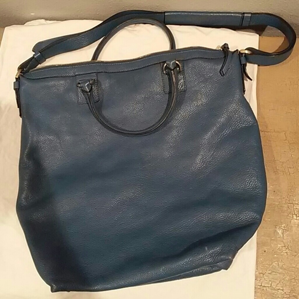 Diane von Furstenberg blue handbag
